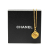 Chanel B Chanel Gold Gold Plated Metal CC Round Pendant Necklace France