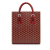 Goyard B Goyard Red Coated Canvas Fabric Goyardine Comores PM France