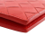 Bottega Veneta AB Bottega Veneta Red Calf Leather Intrecciato Bifold Wallet Italy