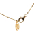 Cartier B Cartier Gold 18K Yellow Gold Metal 18K Diamants Legers Necklace SM France