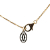 Cartier B Cartier Gold 18K Yellow Gold Metal 18K Diamants Legers Necklace SM France