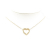 Tiffany & Co Tiffany Silver Sterling Silver and 18K Twisted Heart Pendant Necklace United States