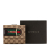 Gucci B Gucci Brown Beige Canvas Fabric GG Web Hasler Small Wallet Italy