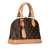 Louis Vuitton B Louis Vuitton Brown Monogram Canvas Canvas Monogram Alma BB France