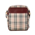 Burberry B Burberry Brown Beige with Red Canvas Fabric House Check Crossbody Bag United Kingdom