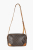 Louis Vuitton Brown Coated Canvas Louis Vuitton Trocadero 30