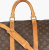 Louis Vuitton Brown Coated Canvas Louis Vuitton Keepall Bandouliere 55