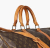 Louis Vuitton Brown Coated Canvas Louis Vuitton Keepall Bandouliere 55