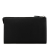 Salvatore Ferragamo AB Ferragamo Black Calf Leather Logo Clutch Italy