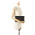 Salvatore Ferragamo AB Ferragamo Black Calf Leather Logo Clutch Italy