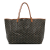 Goyard AB Goyard Black with Brown Coated Canvas Fabric Goyardine Saint Louis GM France