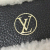 Louis Vuitton AB Louis Vuitton Black Calf Leather Monogram On My Side MM France