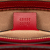 Gucci B Gucci Red Calf Leather Medium Guccissima Padlock Double Top Handle Bag Italy