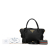 Prada B Prada Black Calf Leather Vitello Daino Satchel Italy