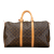 Louis Vuitton B Louis Vuitton Brown Monogram Canvas Canvas Monogram Keepall 50 France