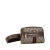 Gucci AB Gucci Brown Beige Coated Canvas Fabric Small GG Supreme Ophidia Belt Bag Italy