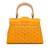 Goyard AB Goyard Yellow Coated Canvas Fabric Mini Goyardine Saigon Souple France