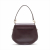 Chloé Tess Large Leather 3-Ways Saddle Bag Burgundy