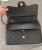 Chanel Medium Black Caviar Leather Double Flap