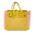 Loewe AB LOEWE Yellow Nylon Fabric Mini Lazo Satchel Spain