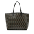 Goyard AB Goyard Black Coated Canvas Fabric Goyardine Isabelle PM France