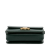 Celine B Celine Green Dark Green Calf Leather Triomphe Crossbody Italy