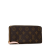 Louis Vuitton B Louis Vuitton Brown Monogram Canvas Canvas Monogram Clemence Wallet France