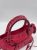 Balenciaga Red Leather Mini Balenciaga City