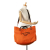 Hermès AB Hermès Orange Canvas Fabric Toile Fourre Tout du Cavalier Carryall Tote France