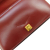 Hermès B Hermès Red Bordeaux Calf Leather Box Cadena Lock France