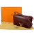 Hermès B Hermès Red Bordeaux Calf Leather Box Cadena Lock France