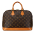 Louis Vuitton B Louis Vuitton Brown Monogram Canvas Canvas Monogram Alma PM France