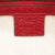 Gucci B Gucci Red Canvas Fabric Baiadera Stripe Belt Bag Italy