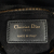 Christian Dior AB Dior Black Calf Leather Mini skin Flowers Embroidered Lady Dior Italy