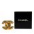 Chanel B Chanel Gold Gold Plated Metal CC Quilted Brooch Italy