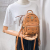 MCM X-Mini Stark Bebe Boo Side Studs Leather Backpack Cognac