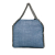 Stella McCartney AB Stella McCartney Blue Raffia Natural Material Falabella Satchel Italy