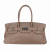 Hermès Birkin Umhängetasche 40 aus Leder étoupe taurillon PHW