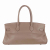 Hermès Birkin Umhängetasche 40 aus Leder étoupe taurillon PHW