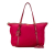 Prada B Prada Pink Hot Pink Nylon Fabric Saffiano-Trimmed Tessuto Satchel Italy