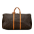 Louis Vuitton B Louis Vuitton Brown Monogram Canvas Canvas Monogram Keepall Bandouliere 55 France