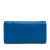 Bottega Veneta AB Bottega Veneta Blue Calf Leather Intrecciato Continental Flap Wallet Italy