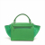 Celine Trapeze Small Leather & suede 2-Way Handbag Green