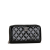 Chanel B Chanel Black Patent Leather Leather Quilted Patent Brilliant Zip Around Wallet Spain