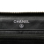 Chanel B Chanel Black Patent Leather Leather Quilted Patent Brilliant Zip Around Wallet Spain