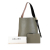 Celine B Celine Brown Khaki Calf Leather Small Twisted Cabas Tote Italy