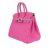 Hermès AB Hermès Pink Hot Pink with Red Calf Leather Epsom Candy Birkin Retourne 25 France