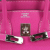 Hermès AB Hermès Pink Hot Pink with Red Calf Leather Epsom Candy Birkin Retourne 25 France