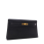 Hermès AB Hermès Black Goatskin Leather Chevre Chamkila Kelly Elan France