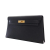 Hermès AB Hermès Black Goatskin Leather Chevre Chamkila Kelly Elan France